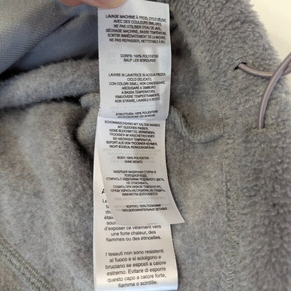 Columbia Size Small Gray Fleece Lightweight Jacket - Picture 6 of 13
